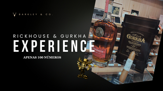 GOLD BAR RICKHOUSE + GURKHA CELLAR RESERVE 21 YEARS